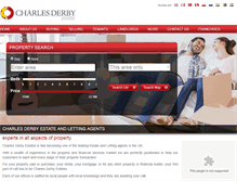 Tablet Screenshot of charlesderbyestates.com
